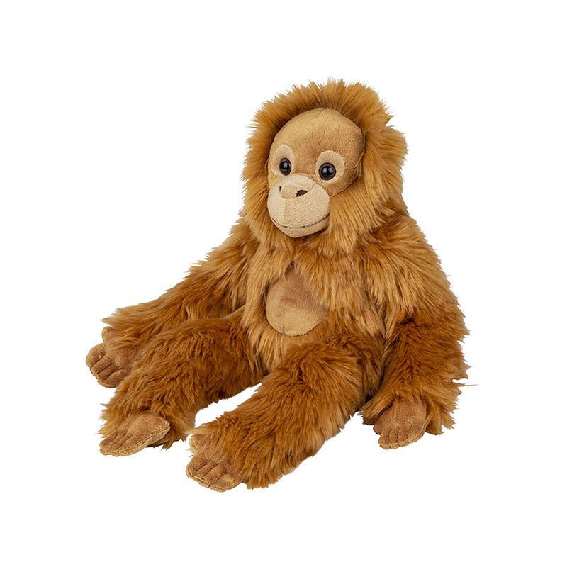 Foto van Pluche orang utan aap knuffeldier van 45 cm - knuffel bosdieren