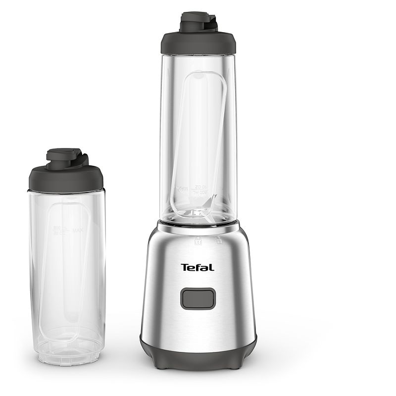 Foto van Tefal bl15fd mix&move steel 2 blender zilver