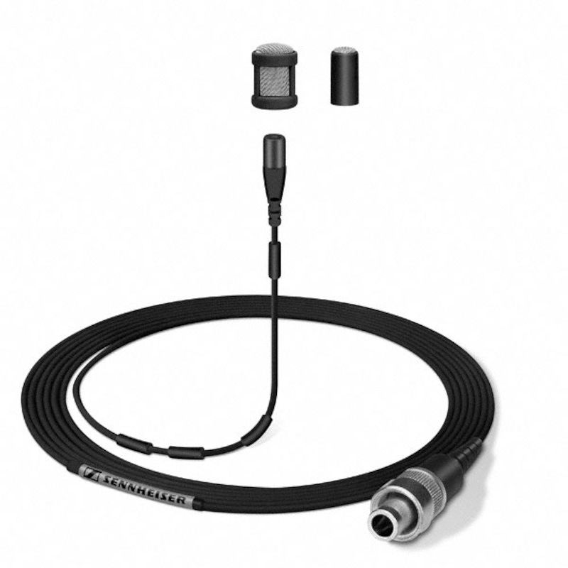 Foto van Sennheiser mke 1-4 zwarte omnidirectionele miniatuur lavalier 3-pin