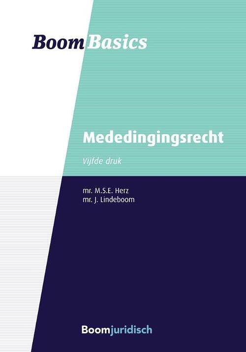 Foto van Boom basics mededingingsrecht - justin lindeboom, martin herz - hardcover (9789462907980)