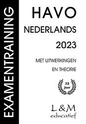 Foto van Examentraining havo nederlands 2023 - gert p broekema - paperback (9789054894438)