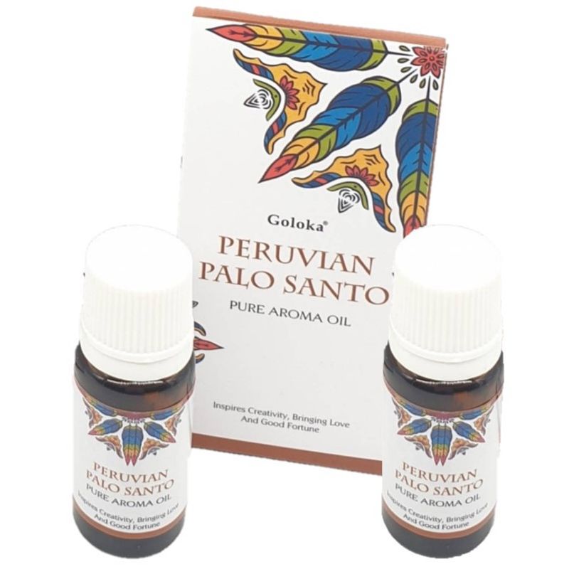 Foto van 2x stuks geurolie palo santo 10 ml flesje - geurolie