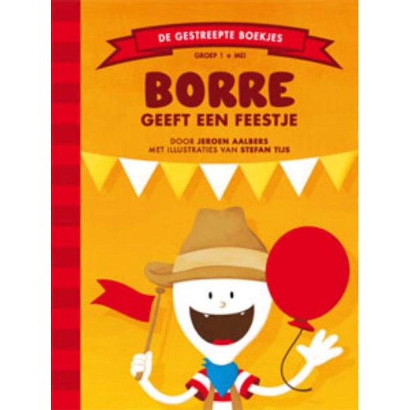 Foto van Borre geeft een feestje - de gestreepte boekjes