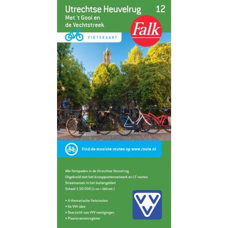 Foto van Falk vvv fietskaart 12 utrechtse heuvelrug