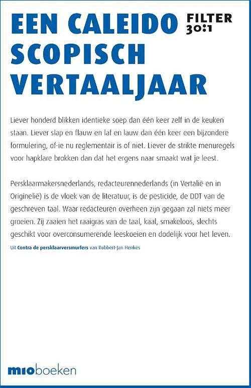 Foto van Een caleidoscopisch vertaaljaar - paperback (9789493332003)