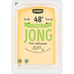 Foto van Jumbo jonge kaas 48+ stuk 545g