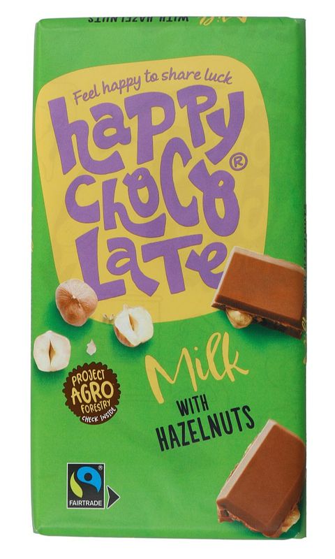 Foto van Happy chocolate melk hazelnoot