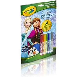 Foto van Goliath crayola - 04-5900 - creatieve vrijetijdsset - kleur- en activiteitenboek frozen 2