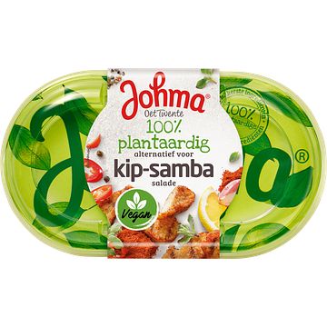 Foto van Johma 100% plantaardige kipsambasalade 175g bij jumbo