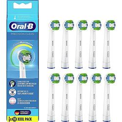 Foto van Oral-b precision clean opzetborstel voor elektrische tandenborstel 10 stuk(s) wit