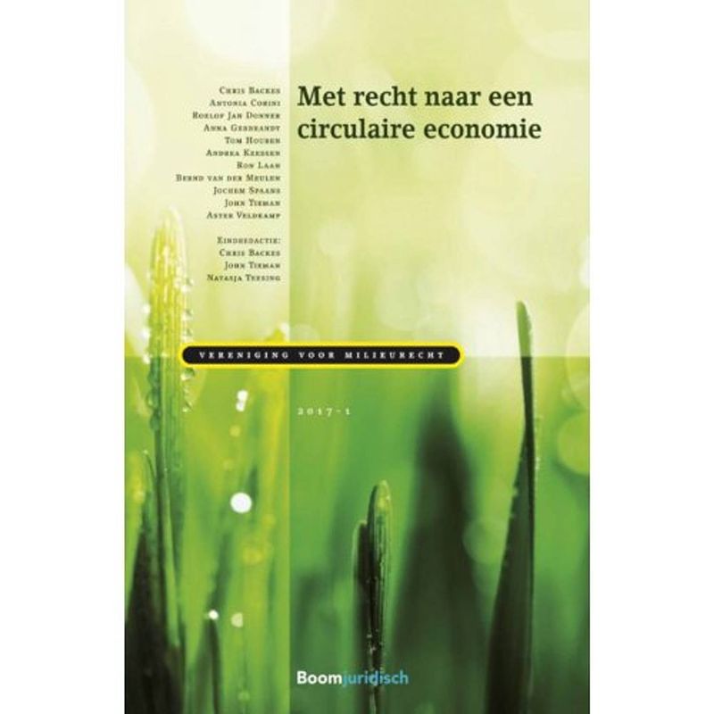 Foto van Met recht naar een circulaire economie -