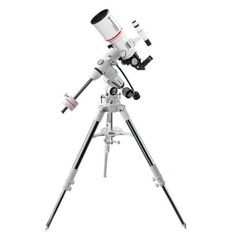 Foto van Bresser optik messier ar-102xs/460 exos-1/eq4 refractor-telescoop equatoriaal achromatisch vergroting 30 tot 200 x