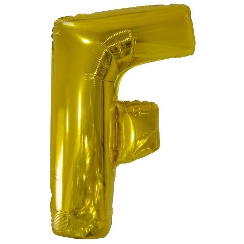 Foto van Amscan letterballon f folie 86 cm goud