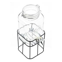 Foto van Home essentials - drankendispenser metalen houder 3.6l