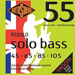 Foto van Rotosound 55ld solo bass 55 set basgitaarsnaren 45 - 105