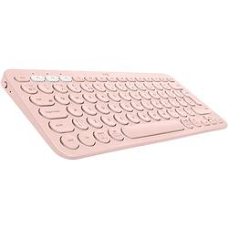 Foto van Logitech bluetooth toetsenbord k380 us (roze)
