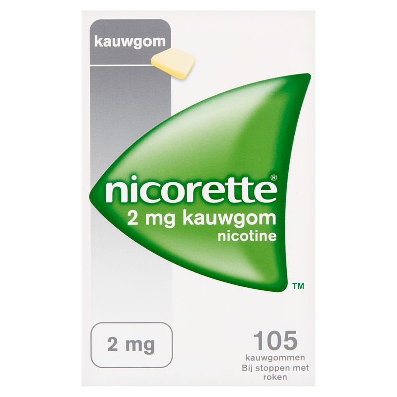 Foto van Nicorette kauwgom 2mg classic