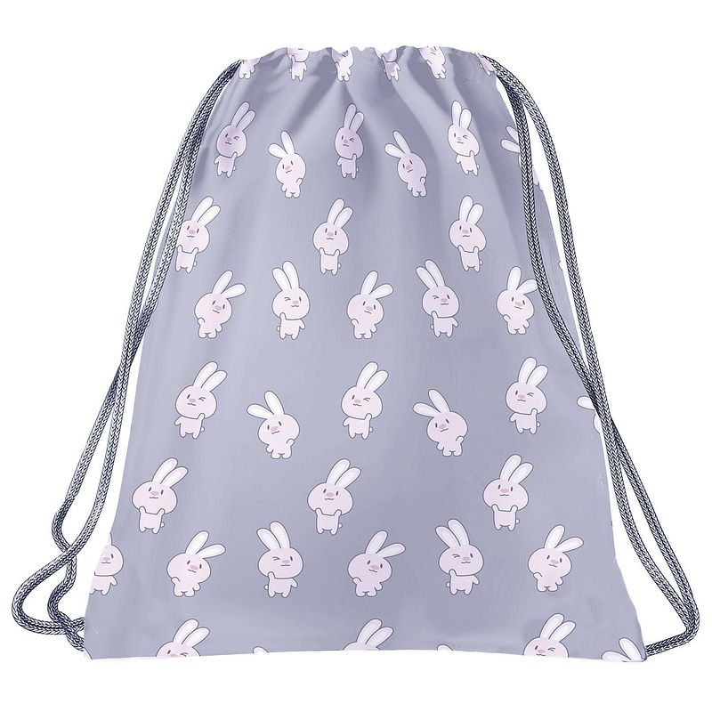 Foto van Backup gymbag konijntjes - 45 x 35 cm - polyester