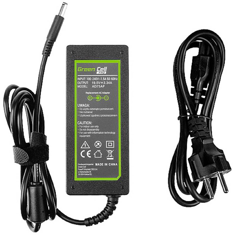 Foto van Green cell ad75ap laptop netvoeding 65 w 19.5 v 3.34 a