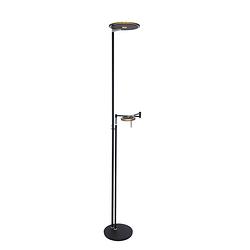 Foto van Moderne vloerlamp - steinhauer - glas - modern - led - l: 27cm - voor binnen - woonkamer - eetkamer - zwart