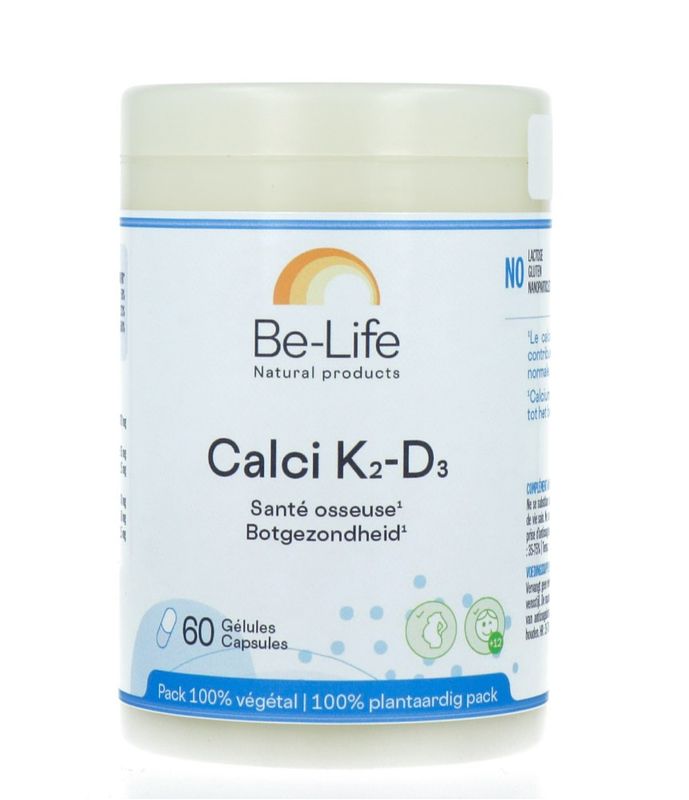 Foto van Be-life calci k² -d³ capsules