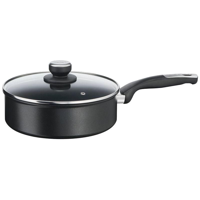 Foto van Tefal g25532 unlimited hapjespan 24cm pan zwart