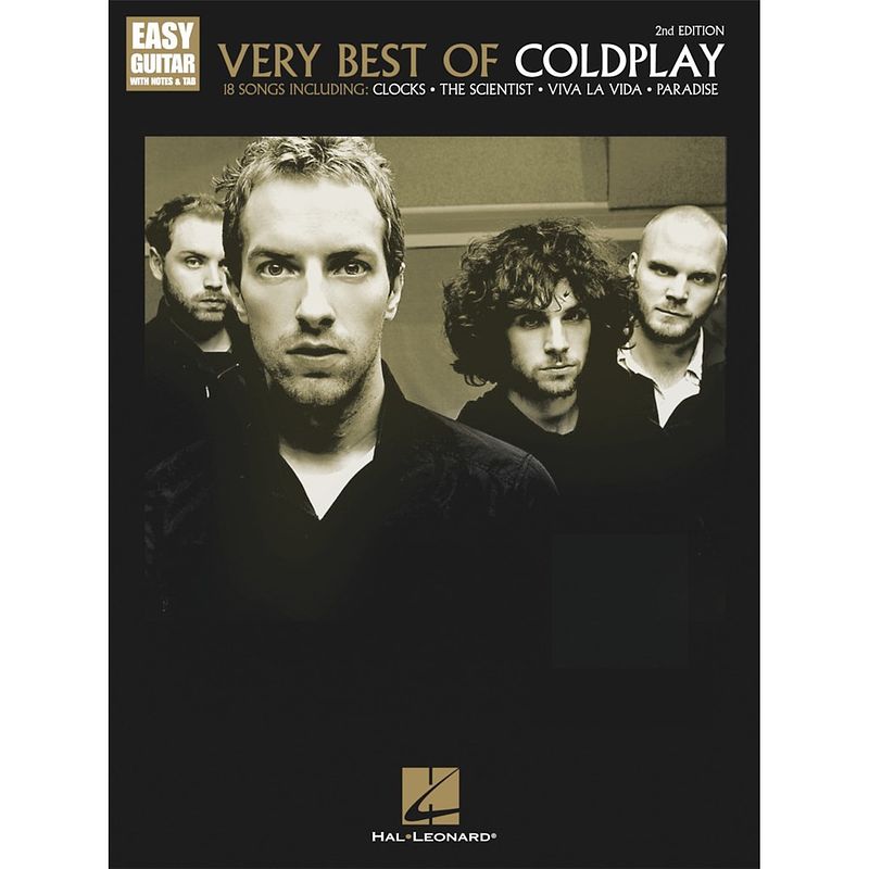 Foto van Hal leonard very best of coldplay 2nd edition songboek voor gitaar