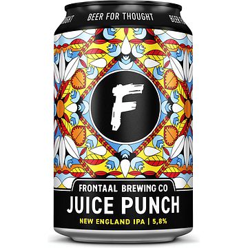 Foto van Frontaal juice punch ipa blik 330ml bij jumbo