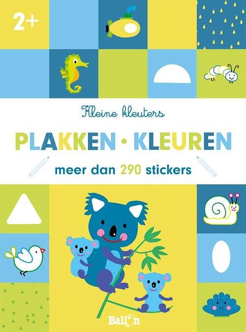 Foto van Plakken en kleuren 2+ - paperback (9789403223957)