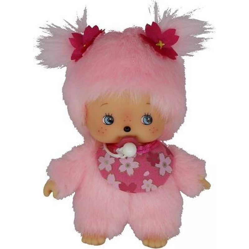 Foto van Monchhichi bebichhichi cherry blossom - 16 cm