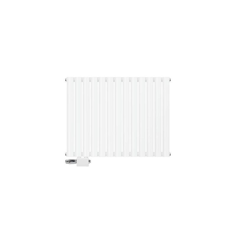 Foto van Paneelradiator dubbellaags 600x780 mm wit incl. universele aansluitset ml-design