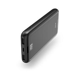 Foto van Hama performance 10 power pack 10000 mah 3 outputs:usb-c 2x usb-a powerbank grijs