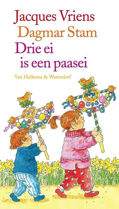 Foto van Drie ei is een paasei - jacques vriens - paperback (9789000328444)