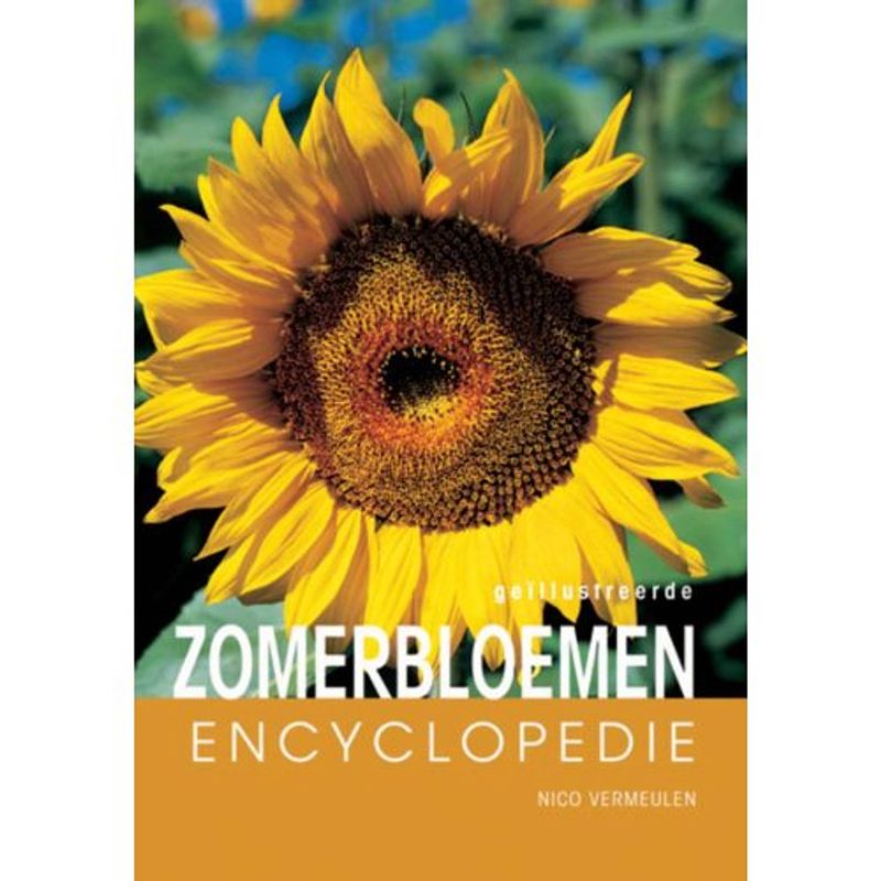 Foto van Geillustreerde zomerbloemen encyclopedie