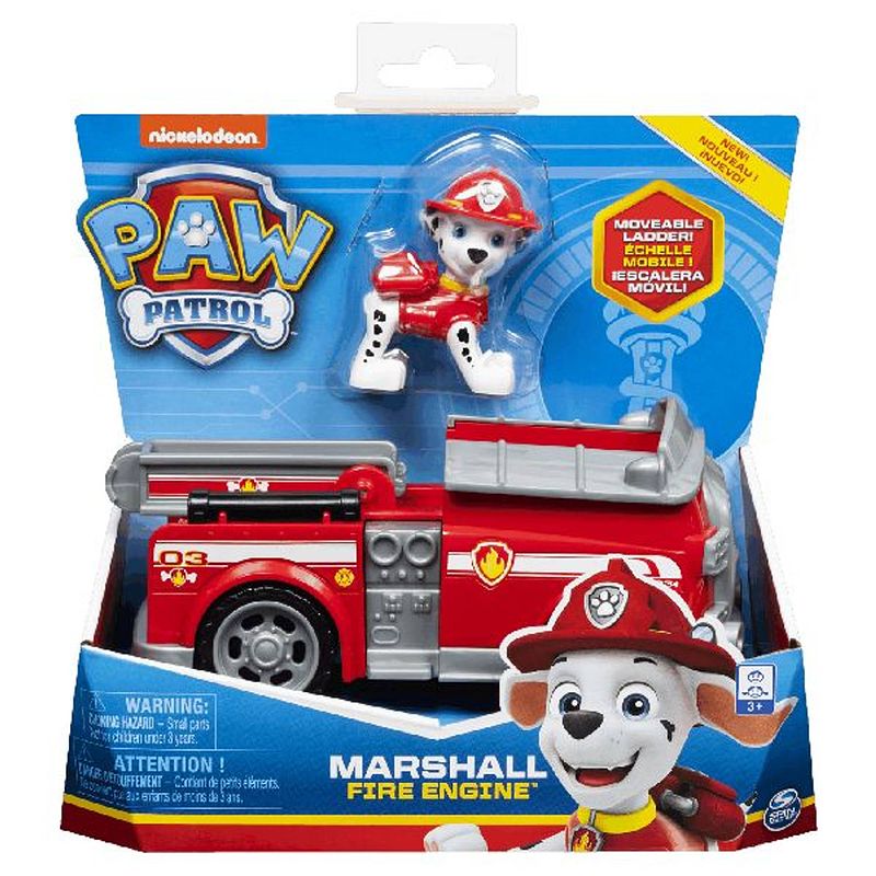 Foto van Spin master paw patrol basic vehicle marshall