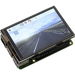 Foto van Joy-it rb-display kit 3.5 touchscreenmodule 8.9 cm (3.5 inch) 480 x 320 pixel geschikt voor serie: raspberry pi incl. behuizing, incl. besturingssysteem