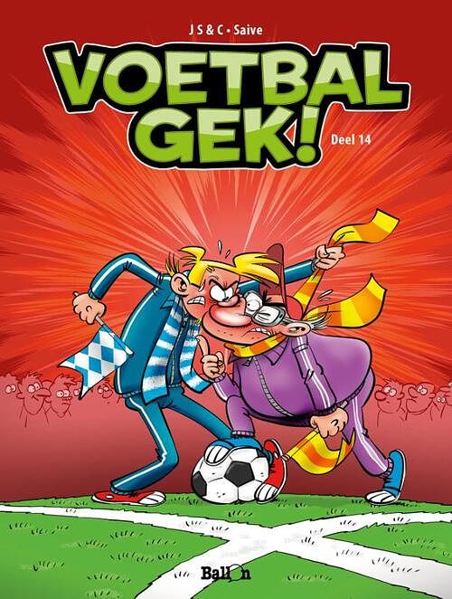 Foto van Voetbalgek! - christophe cazenove, jenfèvre, olivier sulpice - paperback (9789462106017)