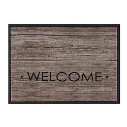 Foto van Md entree - schoonloopmat - impression wood welcome - 60 x 80 cm