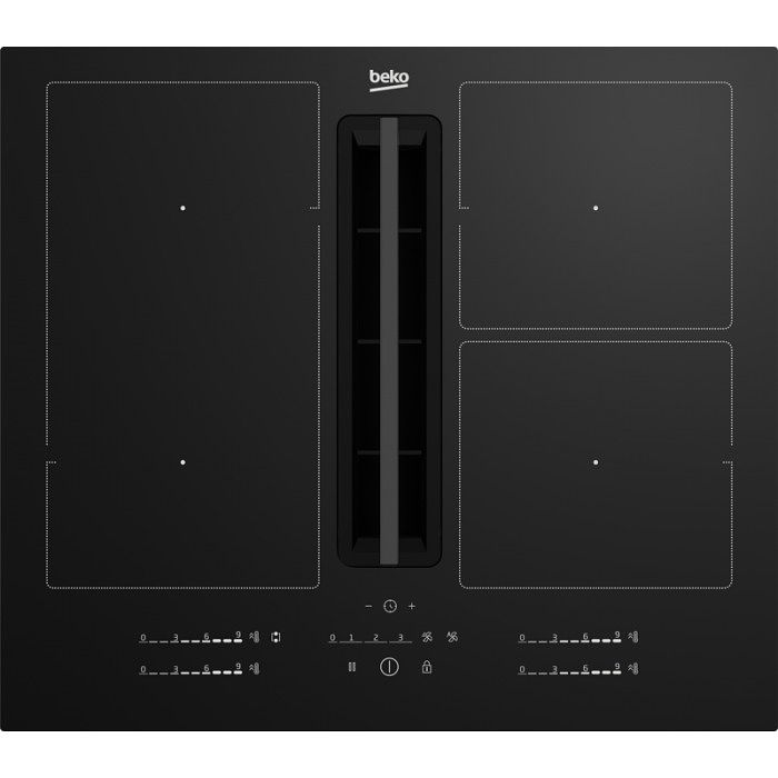 Foto van Beko hixi64700uf inductie inbouwkookplaat