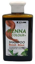 Foto van Evi line henna colour+ shampoo rood