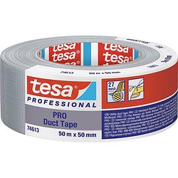 Foto van Tesa duct tape pro 74613-00003-00 reparatietape grijs (l x b) 50 m x 50 mm 1 stuk(s)