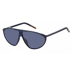 Foto van Tommy hilfiger zonnebril 0027/s unisex cat.3 nylon donkerblauw