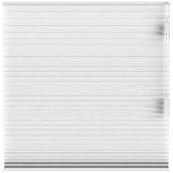 Foto van Fenstr plisségordijn montreal dubbel 25mm lichtdoorlatend - wit (10324) - leen bakker