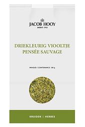 Foto van Jacob hooy driekleurig viooltje 80gr