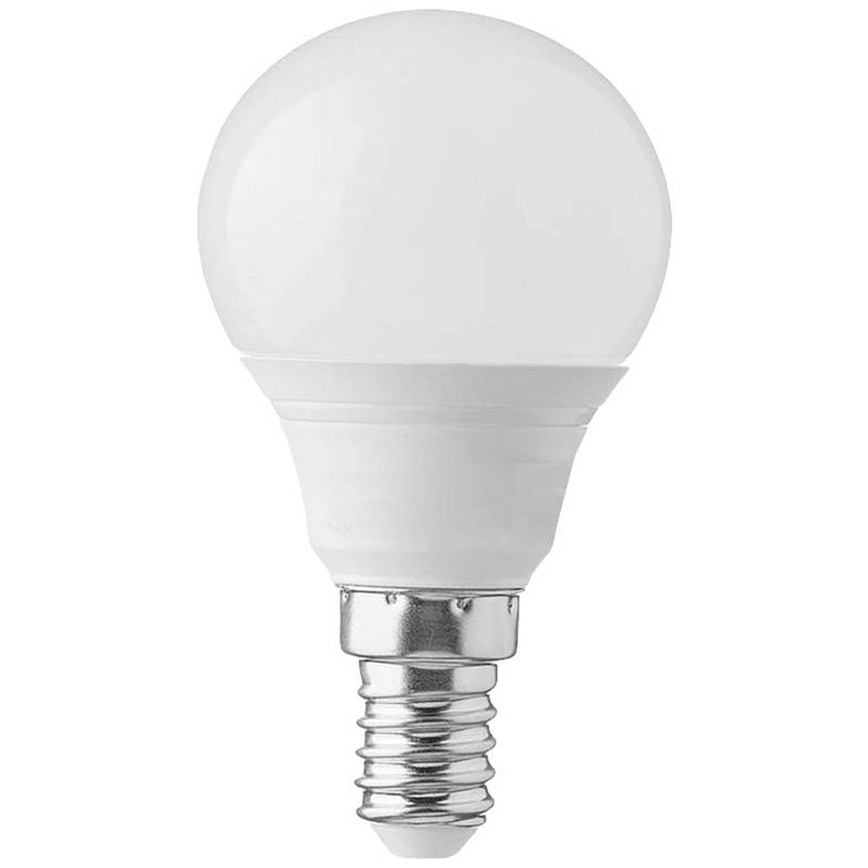 Foto van V-tac 2142501 led-lamp energielabel f (a - g) e14 globe 4.50 w warmwit (ø x h) 35 mm x 100 mm 1 stuk(s)