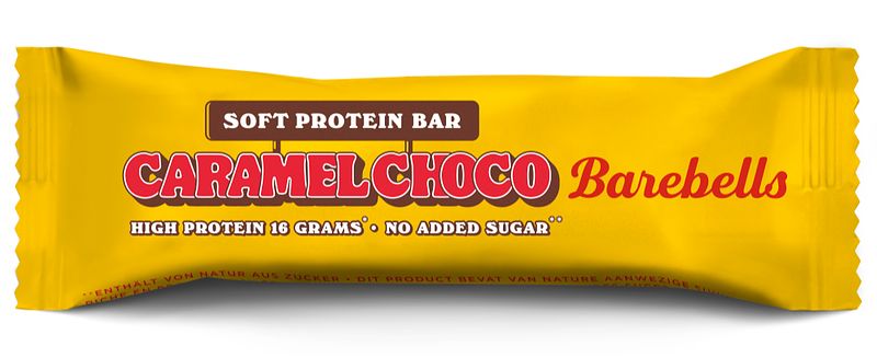Foto van Barebells proteïne reep caramel choco