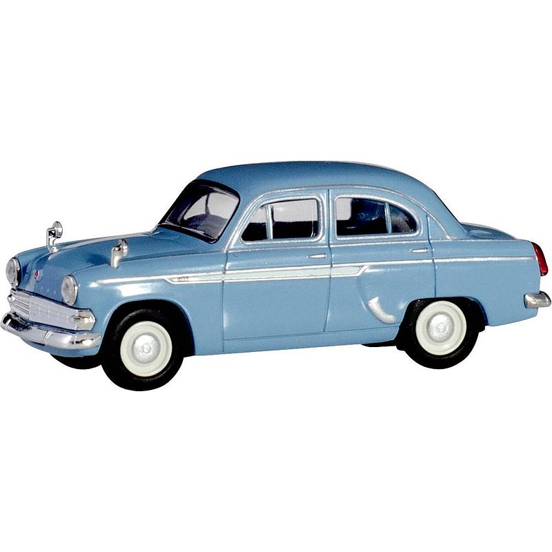 Foto van Herpa 02362-004 h0 moskwitsch 403, pastelblauw