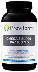 Foto van Proviform omega 3 super epa softgel capsules 120st
