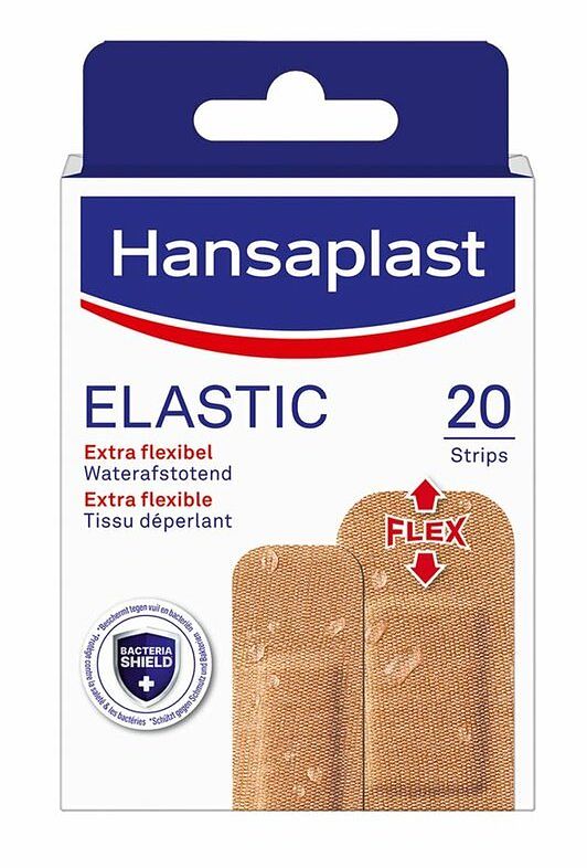 Foto van Hansaplast elastic waterafstotend 20 strips bij jumbo