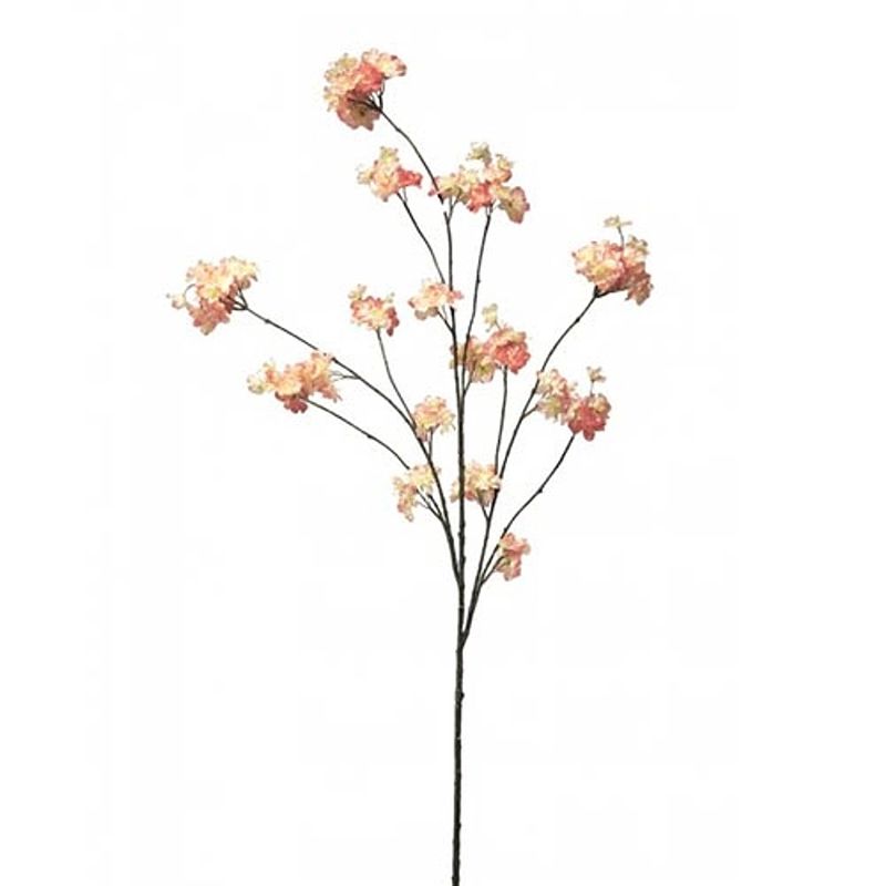 Foto van Kunst prunus tak 126 cm - roze